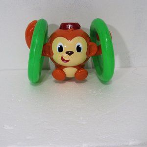 Bright Starts Roll & Glow Monkey Toy with sound